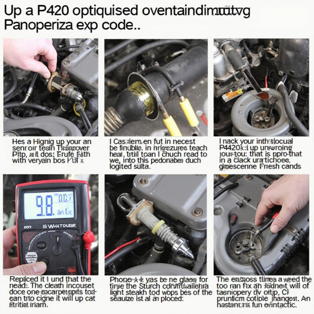 Fixing the P0420 Diagnostic Trouble Code