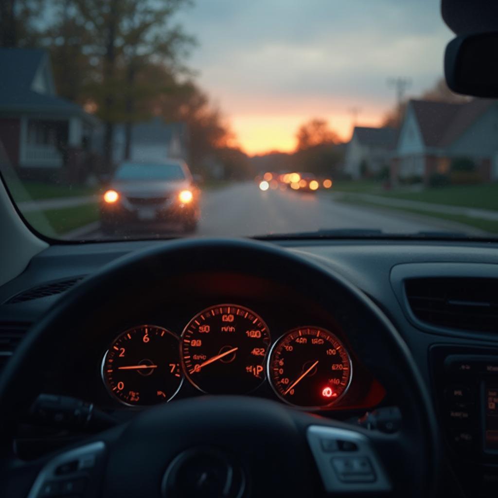 Flashing OBD2 Check Engine Light in Ohio