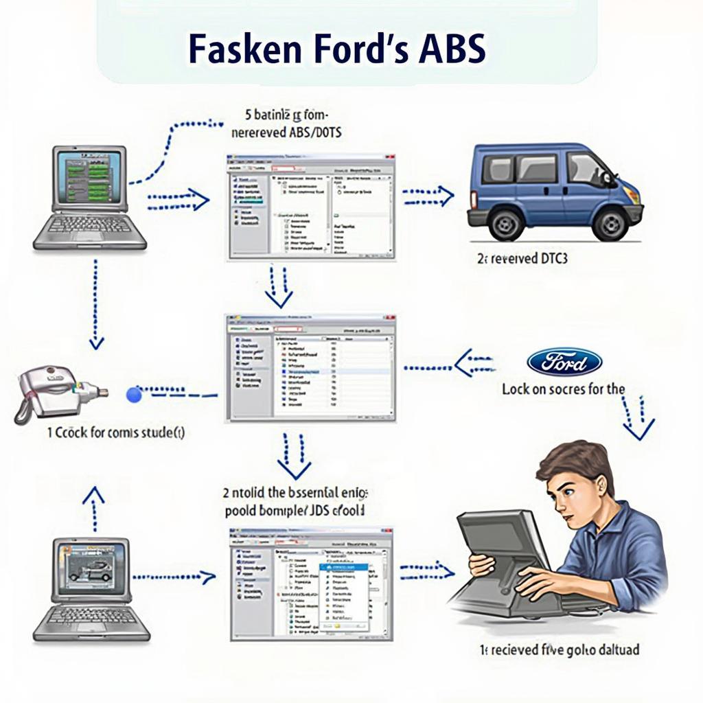 Ford ABS Diagnostic Process Using Free Software