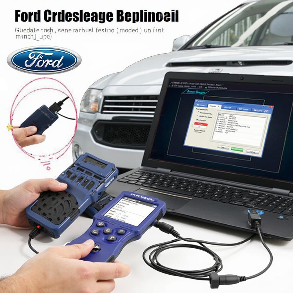 Ford ECM Relashing Process Using OBD2 Scanner