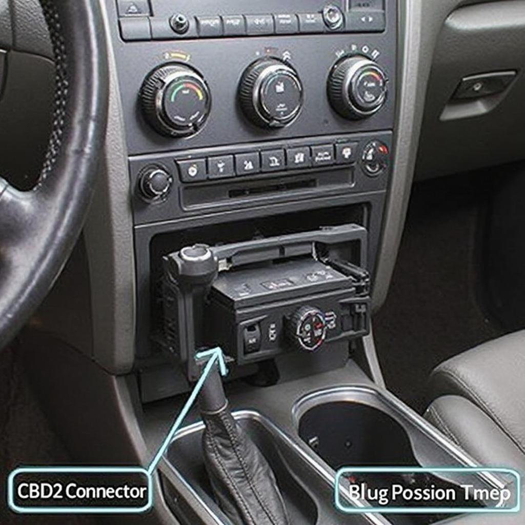 Ford Explorer OBD2 Connector Location