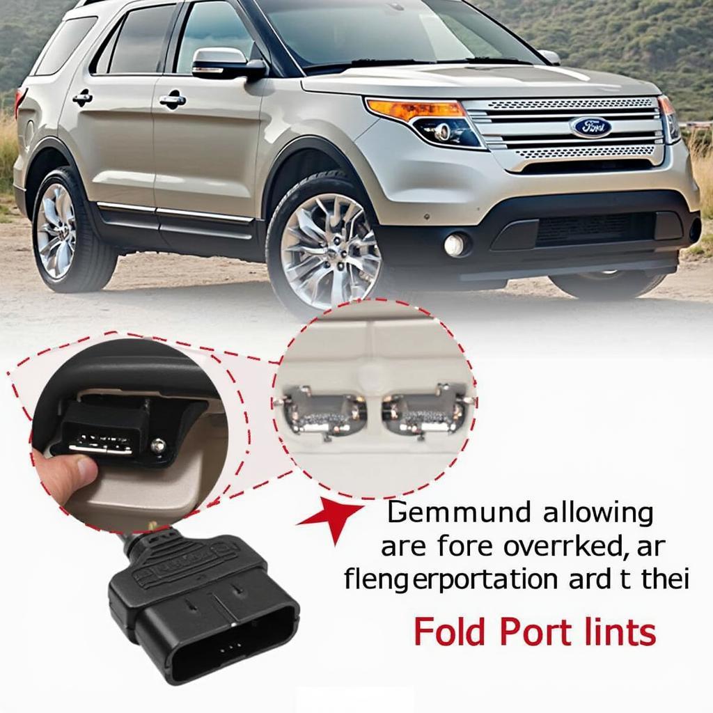 Ford Explorer OBD2 Port Location