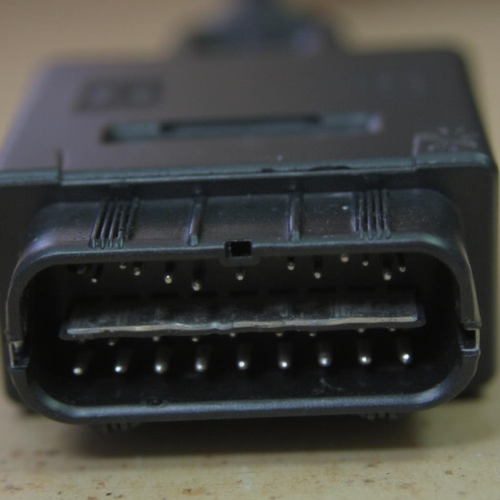 Ford Fusion OBD2 Connector Close-up