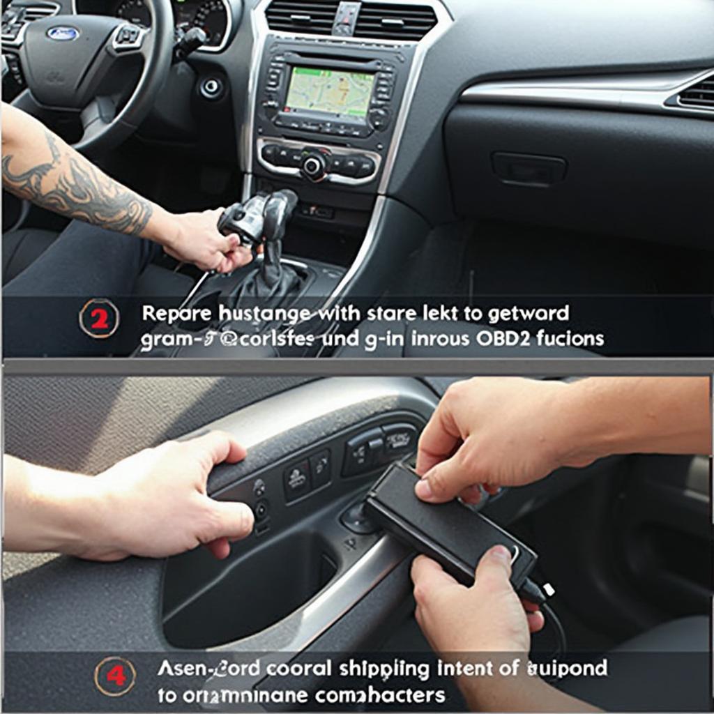 Connecting an OBD2 Scanner to a Ford Fusion