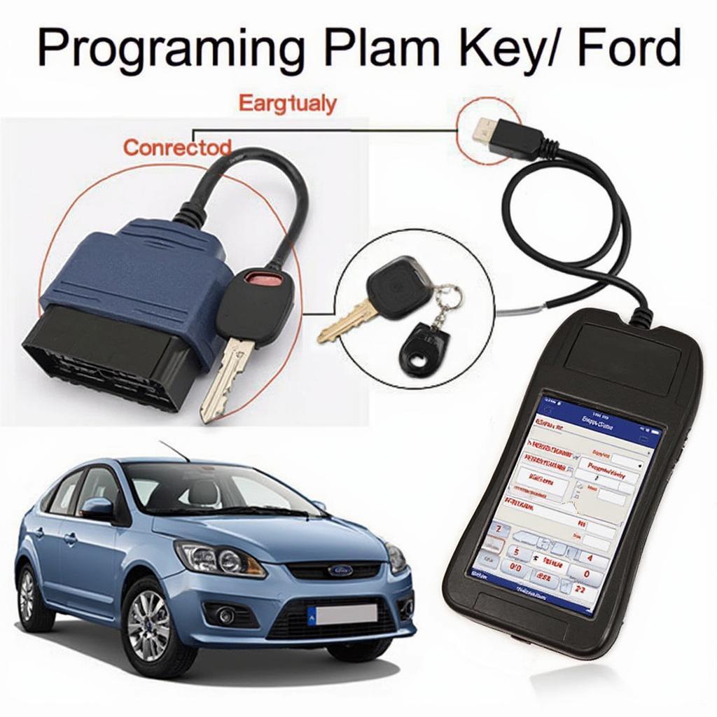 Ford Key Programming using OBD2 Tool