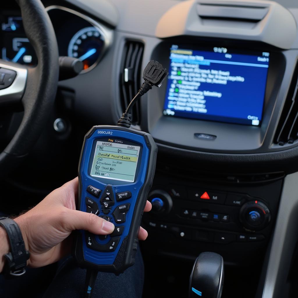 Using an OBD2 Scanner on a Ford