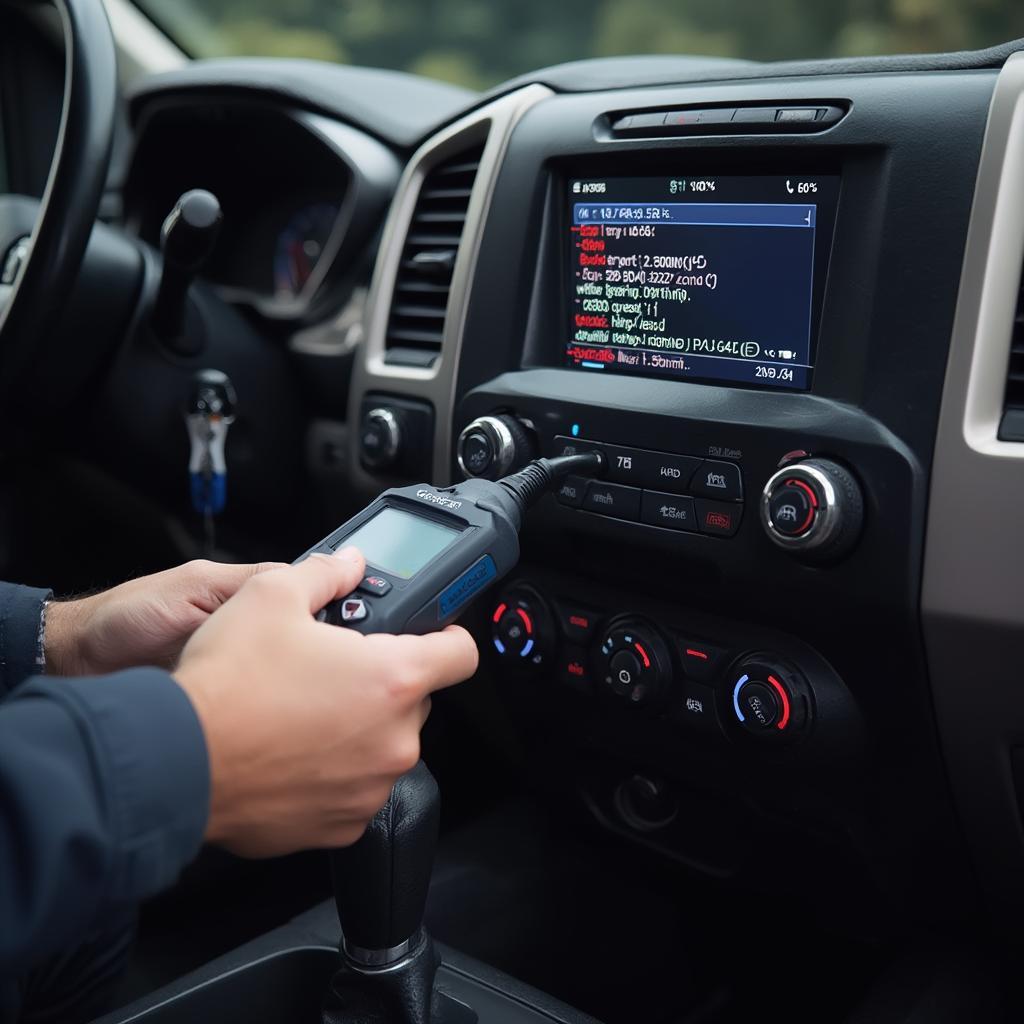 Diagnosing P0455 with an OBD2 Scanner on a Ford Ranger