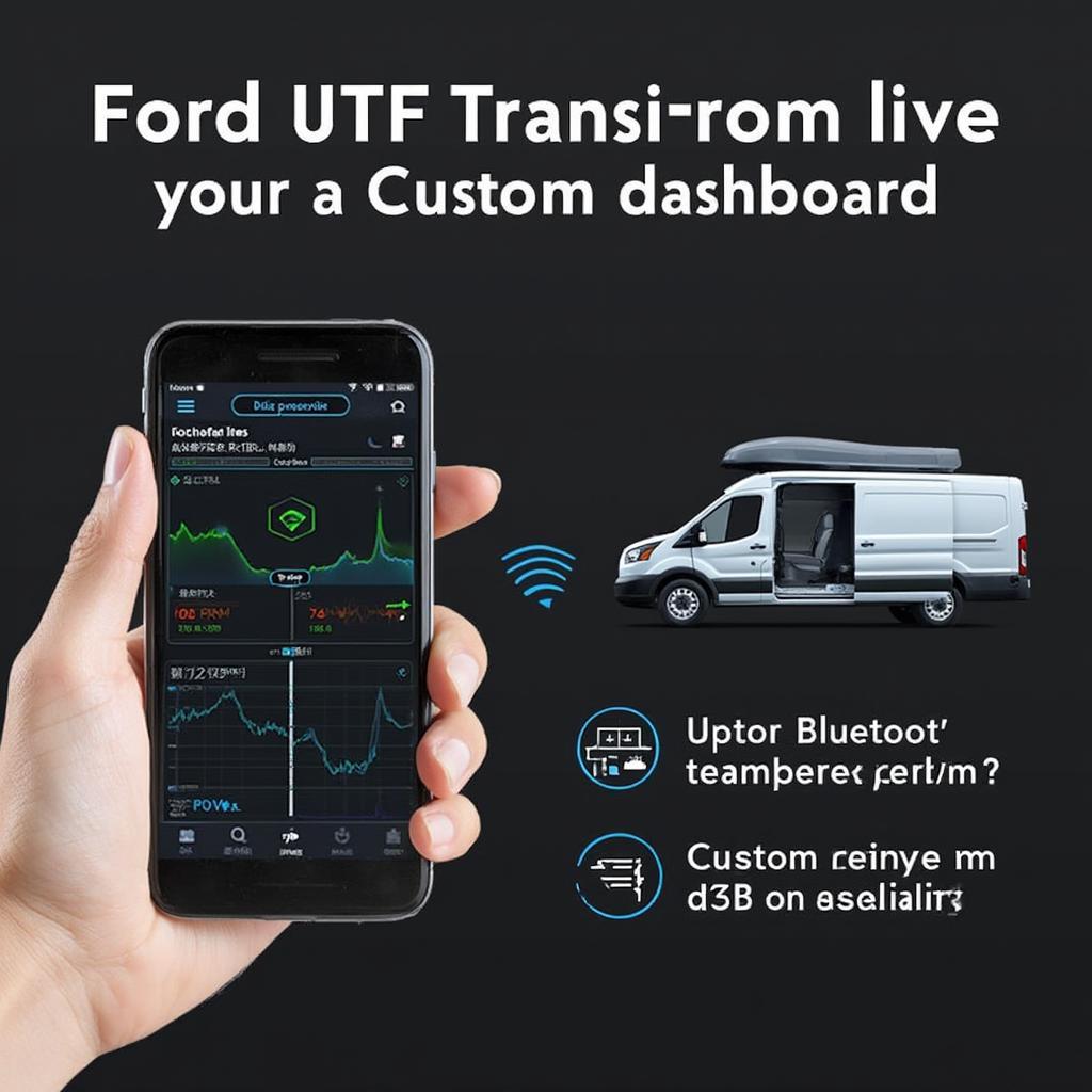 Live Data Monitoring on a Ford Transit with an OBD2 Bluetooth Scanner