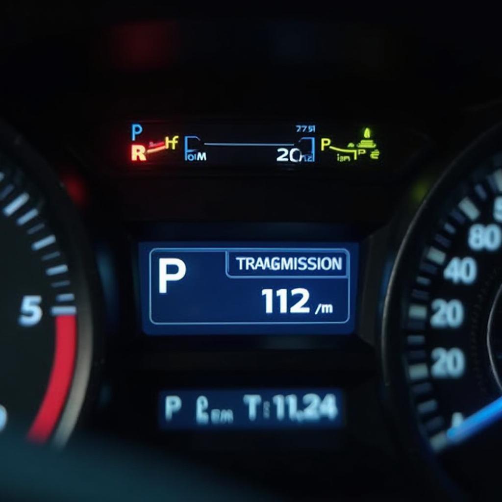 Ford Transmission Error Codes on Dashboard