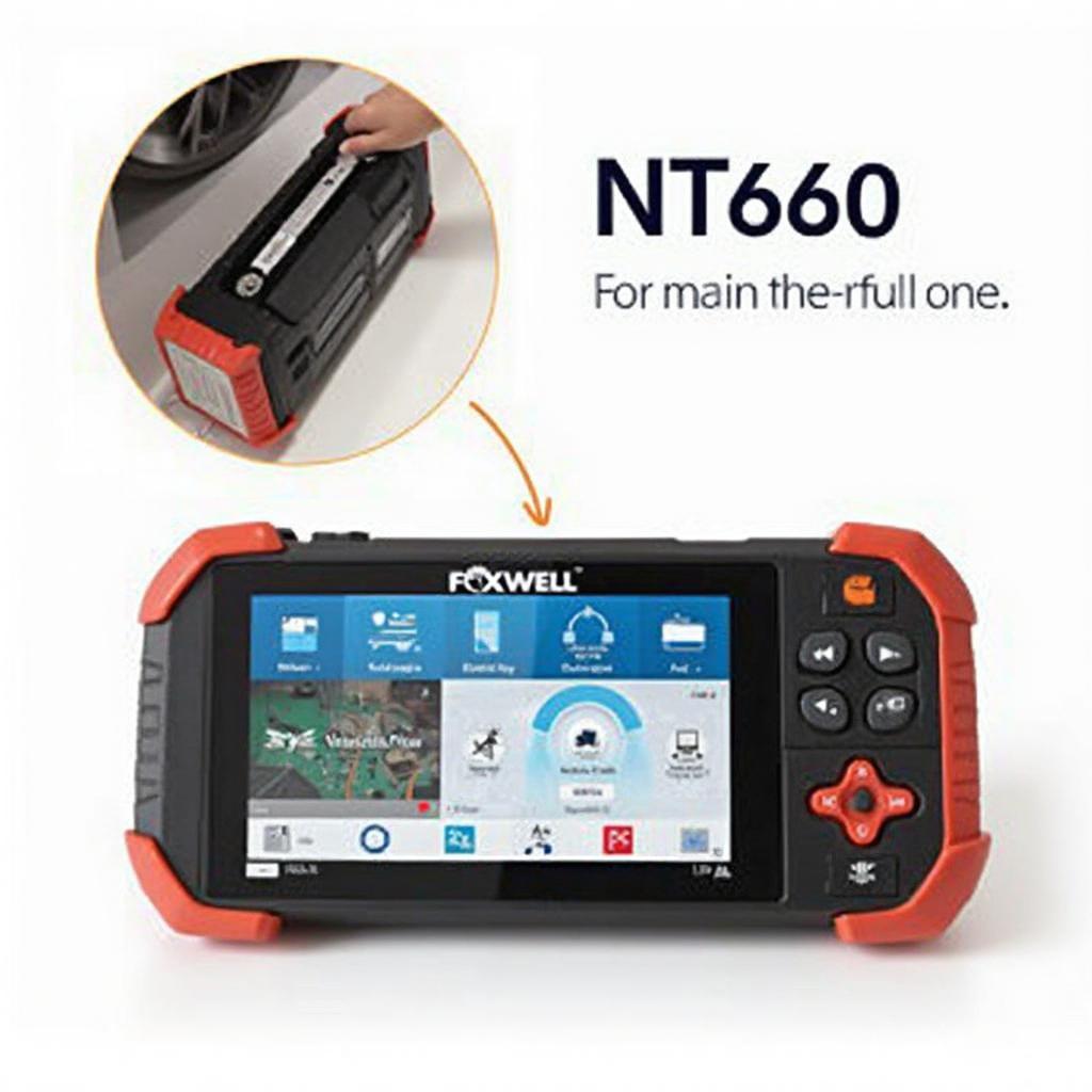 Foxwell NT650 Elite OBD2 Scanner Main Unit