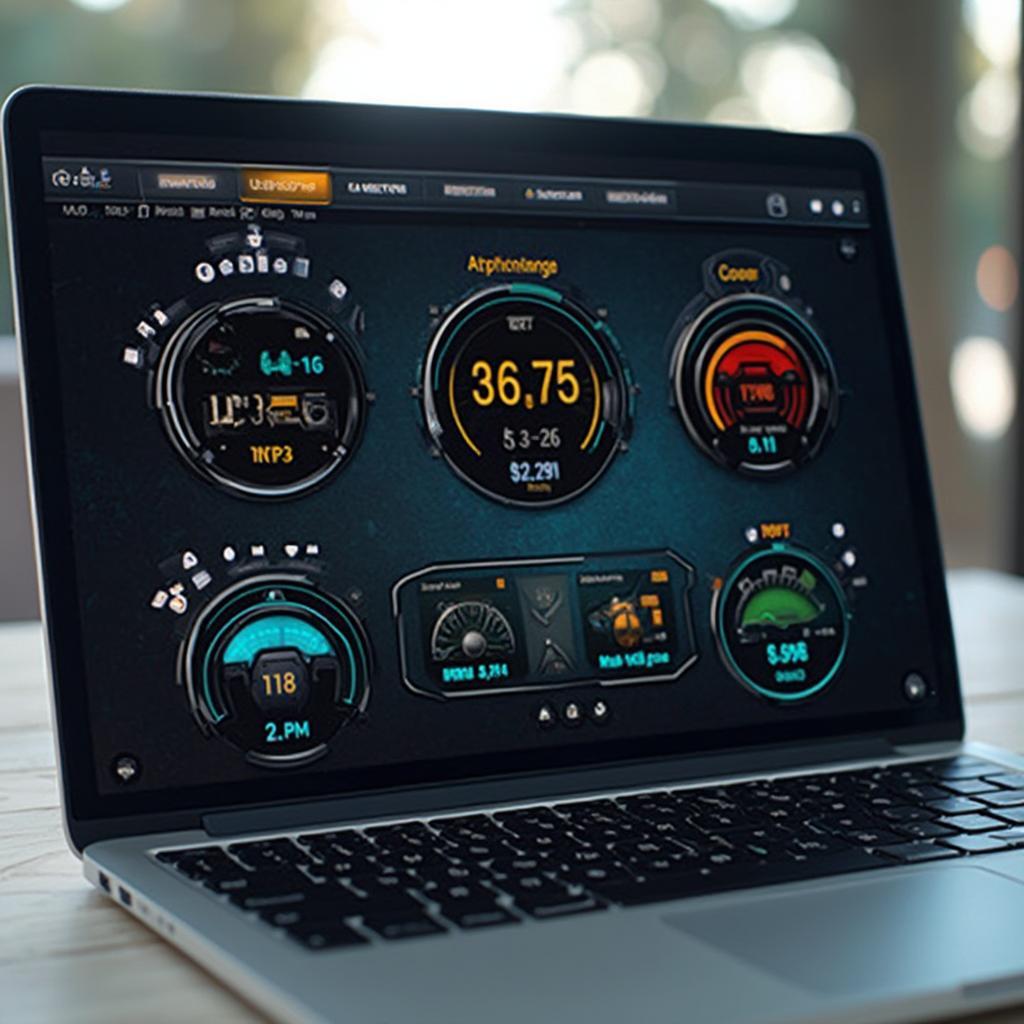 Free OBD2 Software Laptop Screenshot