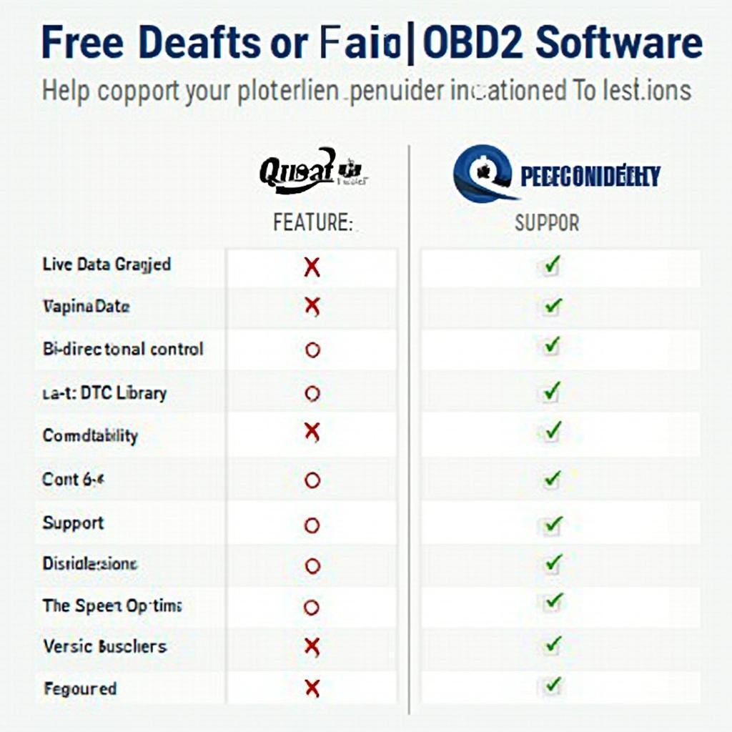 Free vs. Paid OBD2 Software Comparison