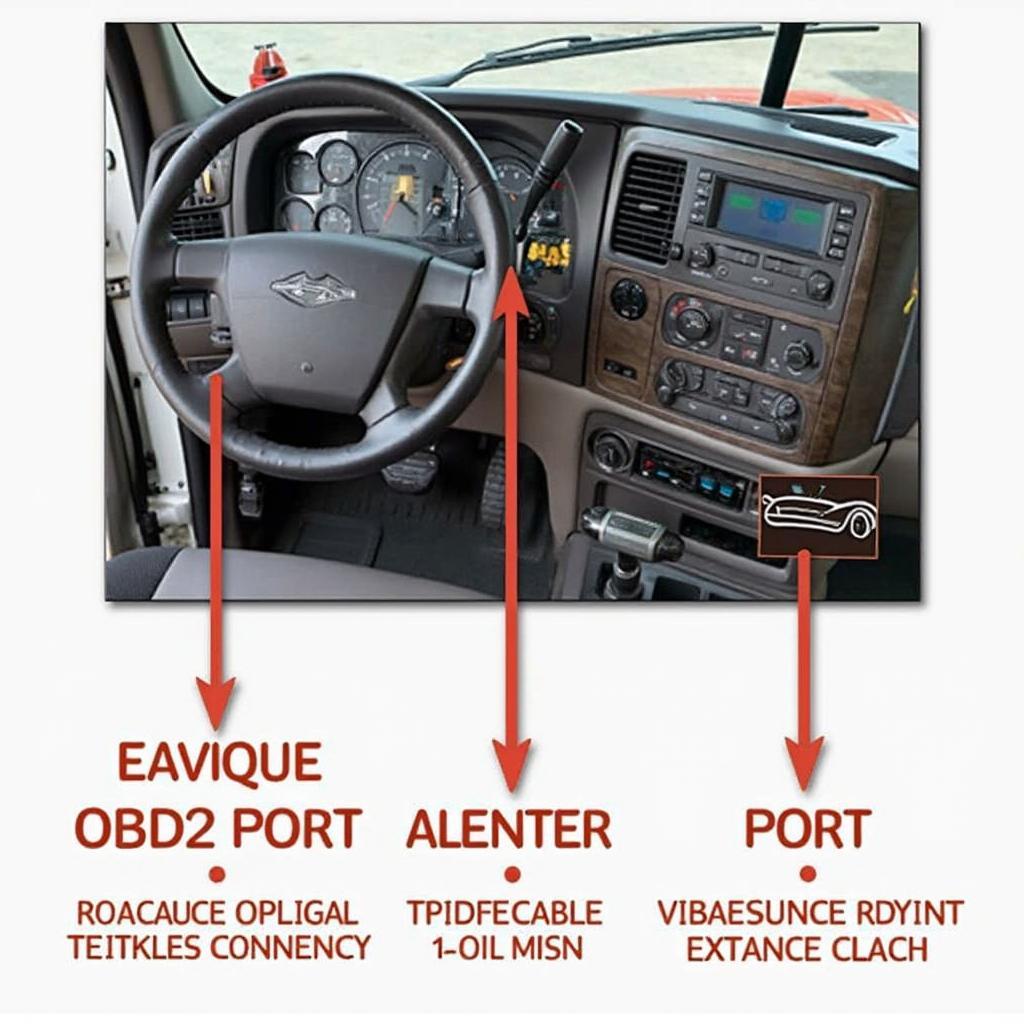 Finding the OBD2 Port on a Freightliner Cascadia