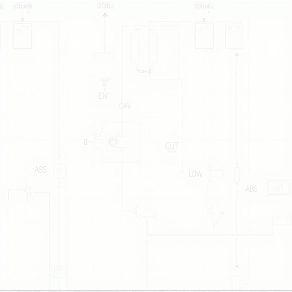 Example Freightliner Truck OBD2 Wiring Diagram