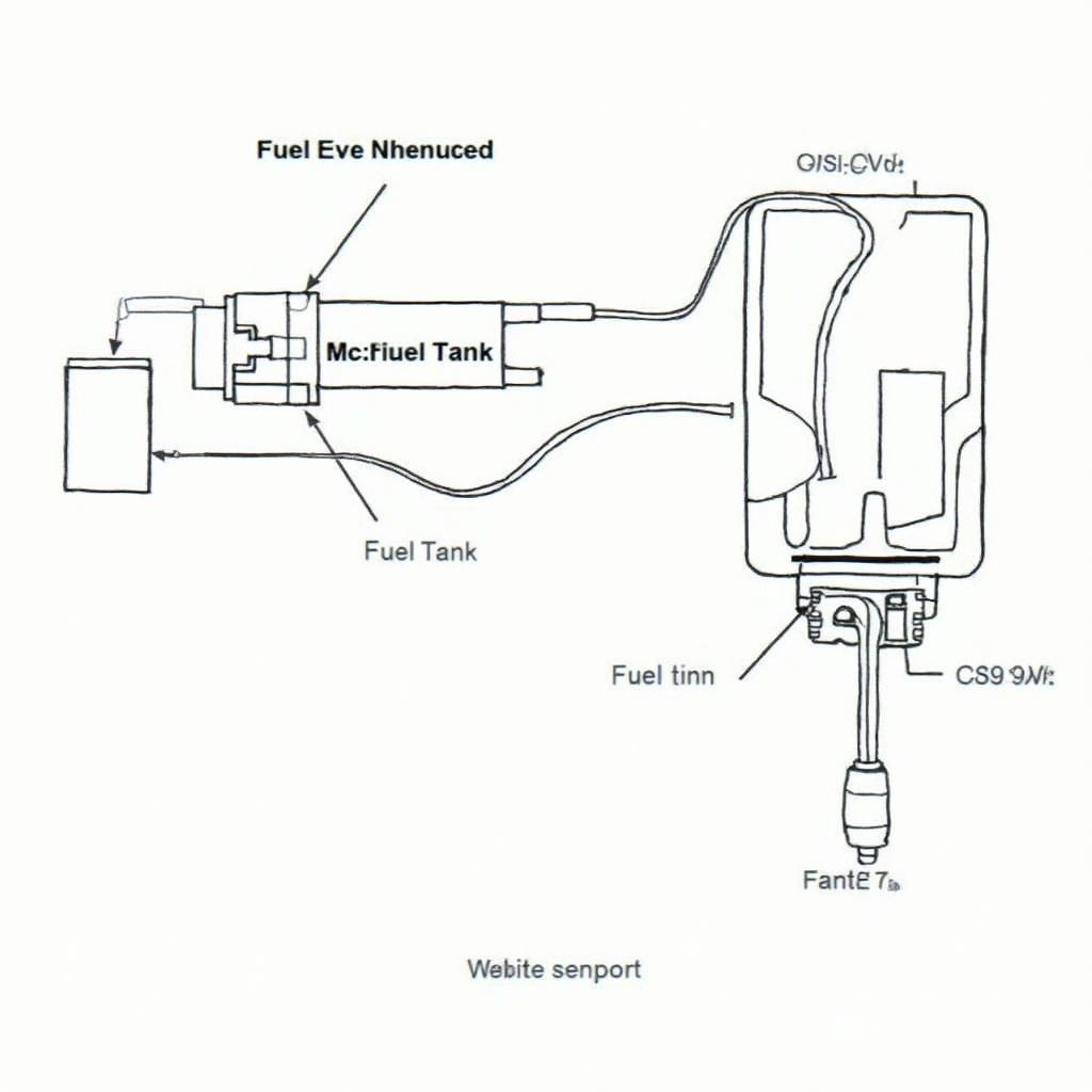 Fuel Level Sensor OBD2 Diagram