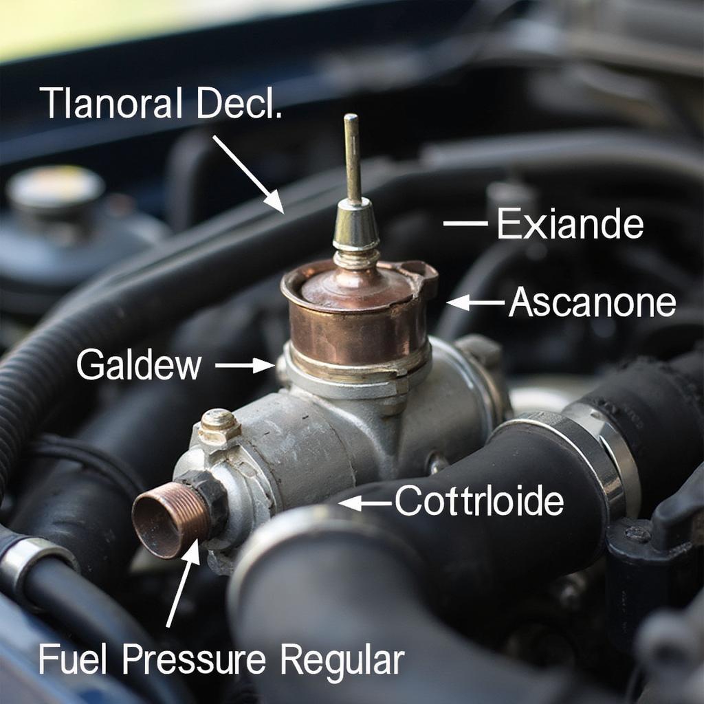 Fuel Pressure Regulator in a 2000 Car