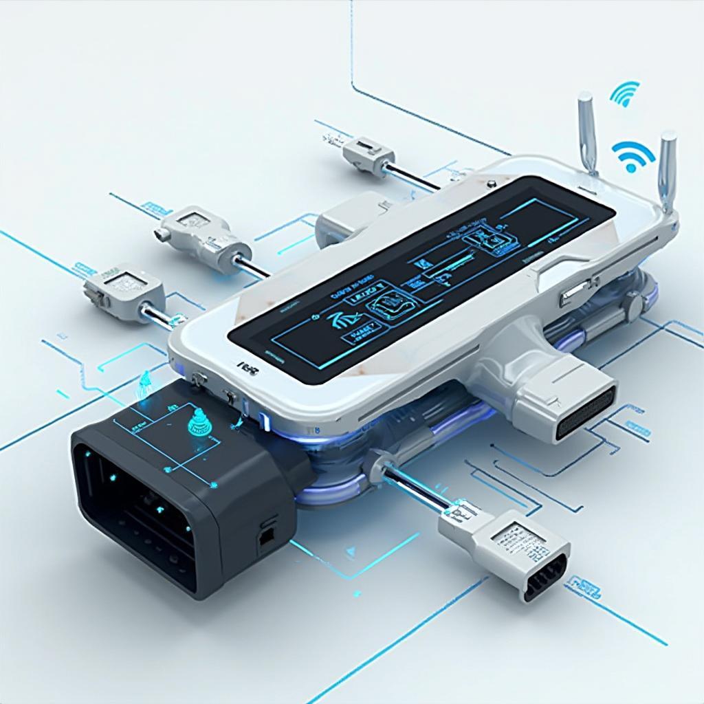 Advanced OBD2 Y Adapter with Data Logging and Wireless Connectivity