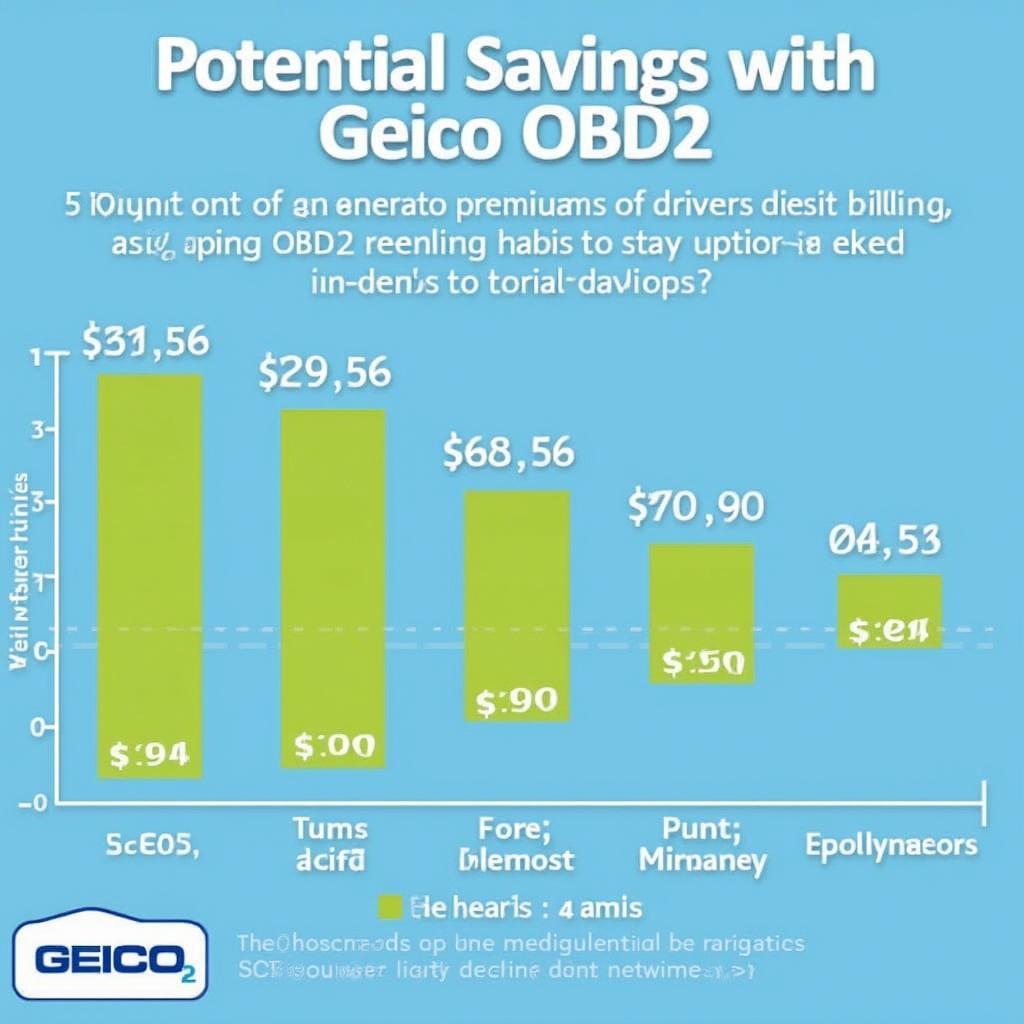 Geico OBD2 Discount Chart