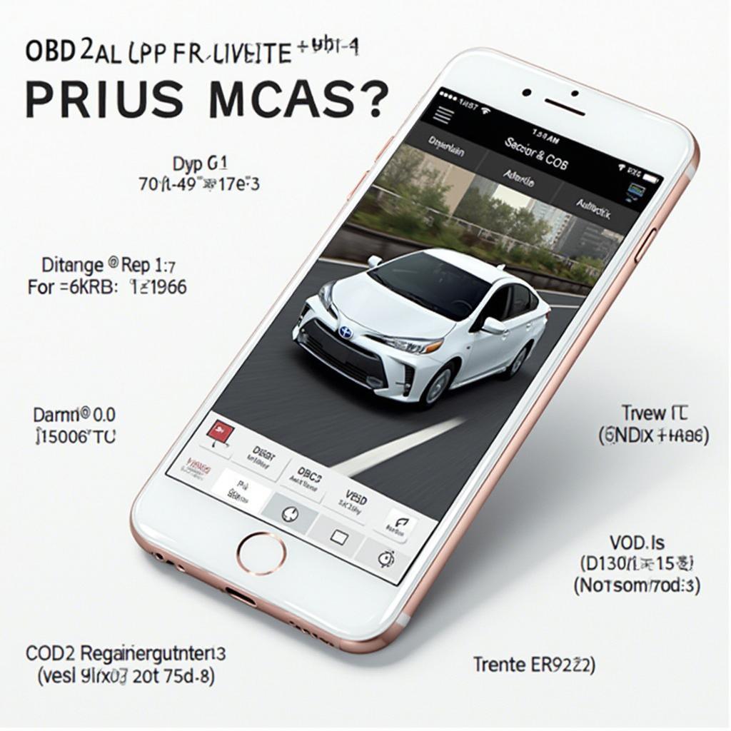 Gen 3 Prius OBD2 App Interface