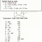 Structure of a GM OBD2 Code