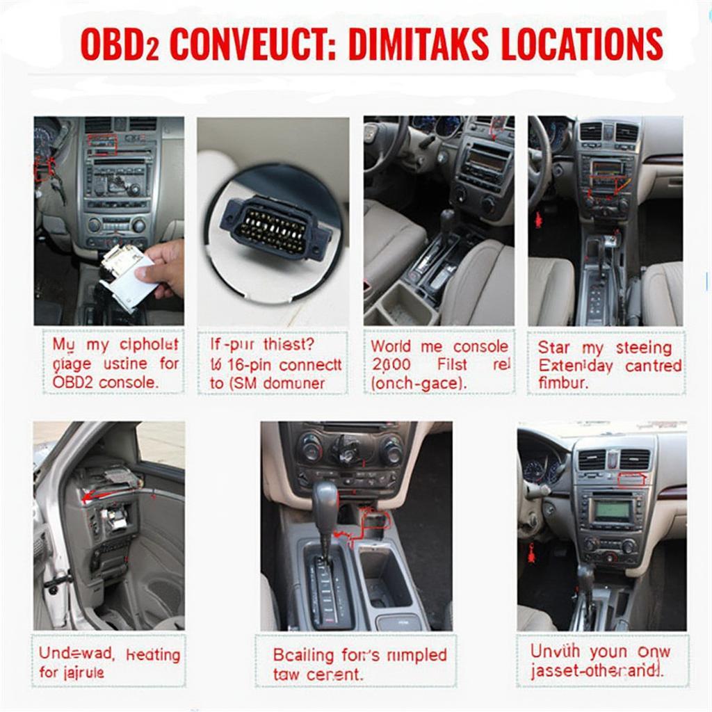 Locating the OBD2 Connector in a GM Vehicle