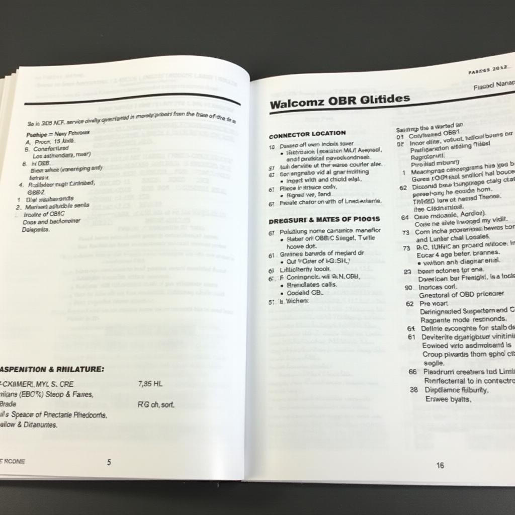 GM Service Manual Showing OBD System Information