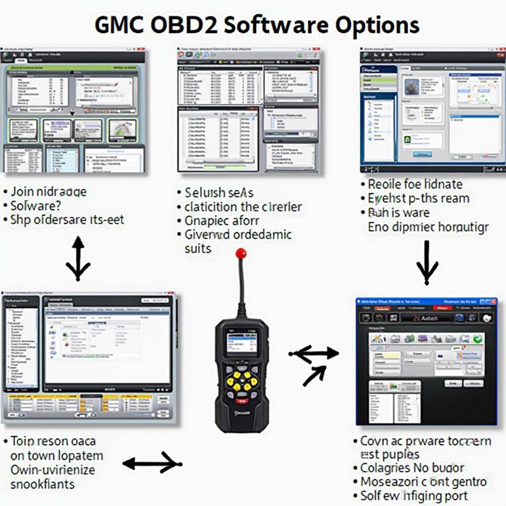 GMC OBD2 Software Options