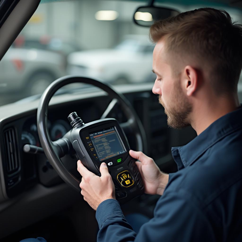 Using an OBD2 Scanner on a GMC Savana