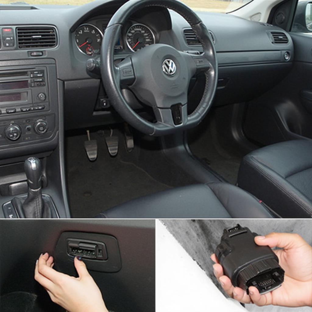 Golf 4 OBD2 Port Location Under Dashboard