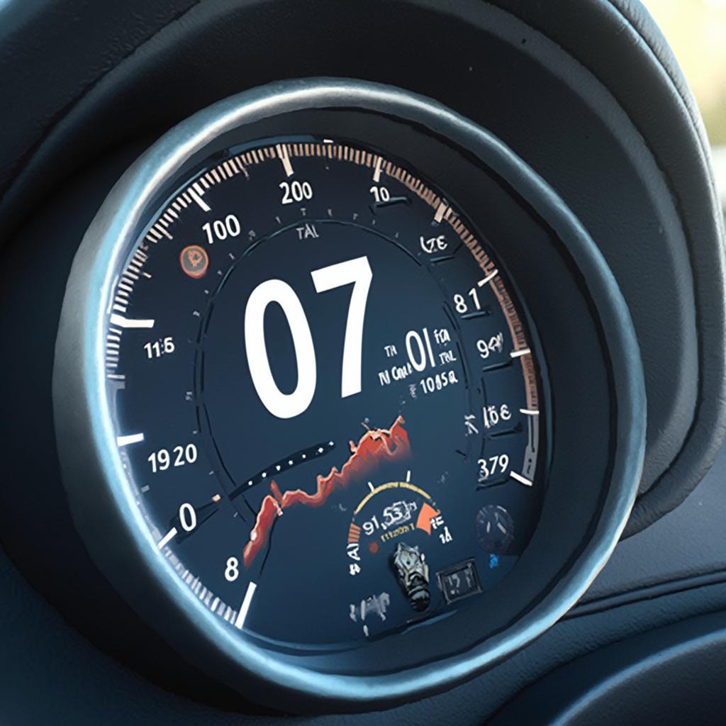 GPS-Based Gauge App Interface