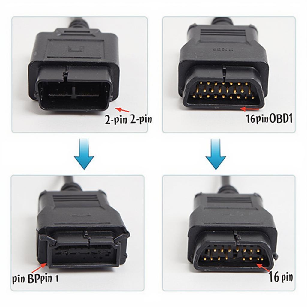 Comparing OBD1 and OBD2 Diagnostic Ports on H22 Engines