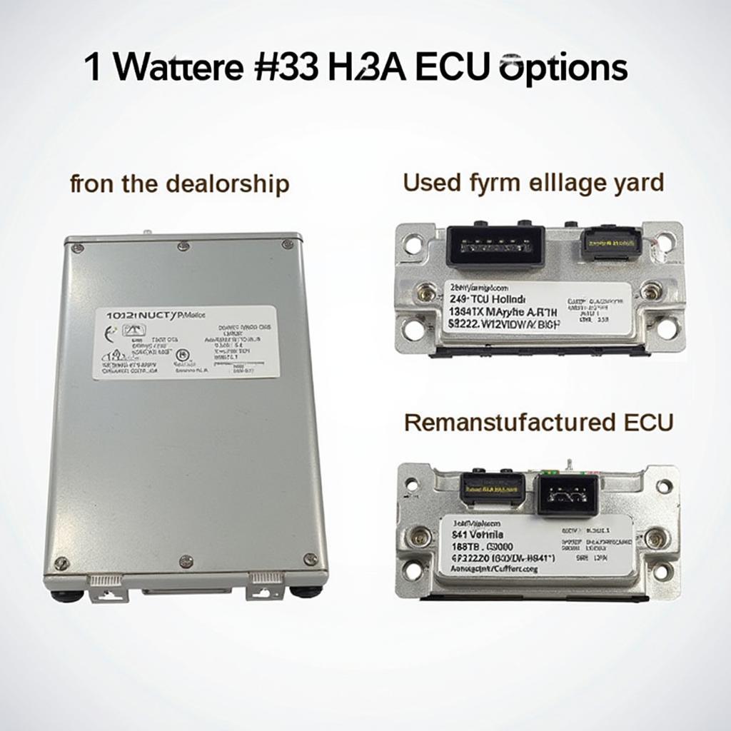 H23A ECU Replacement Options