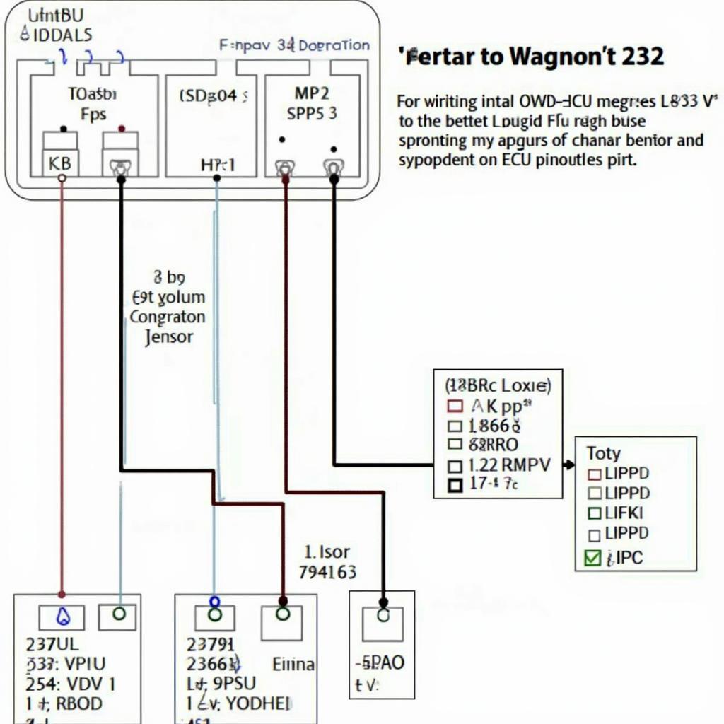 H23A VTEC OBD2 Wiring Harness Connection Diagram