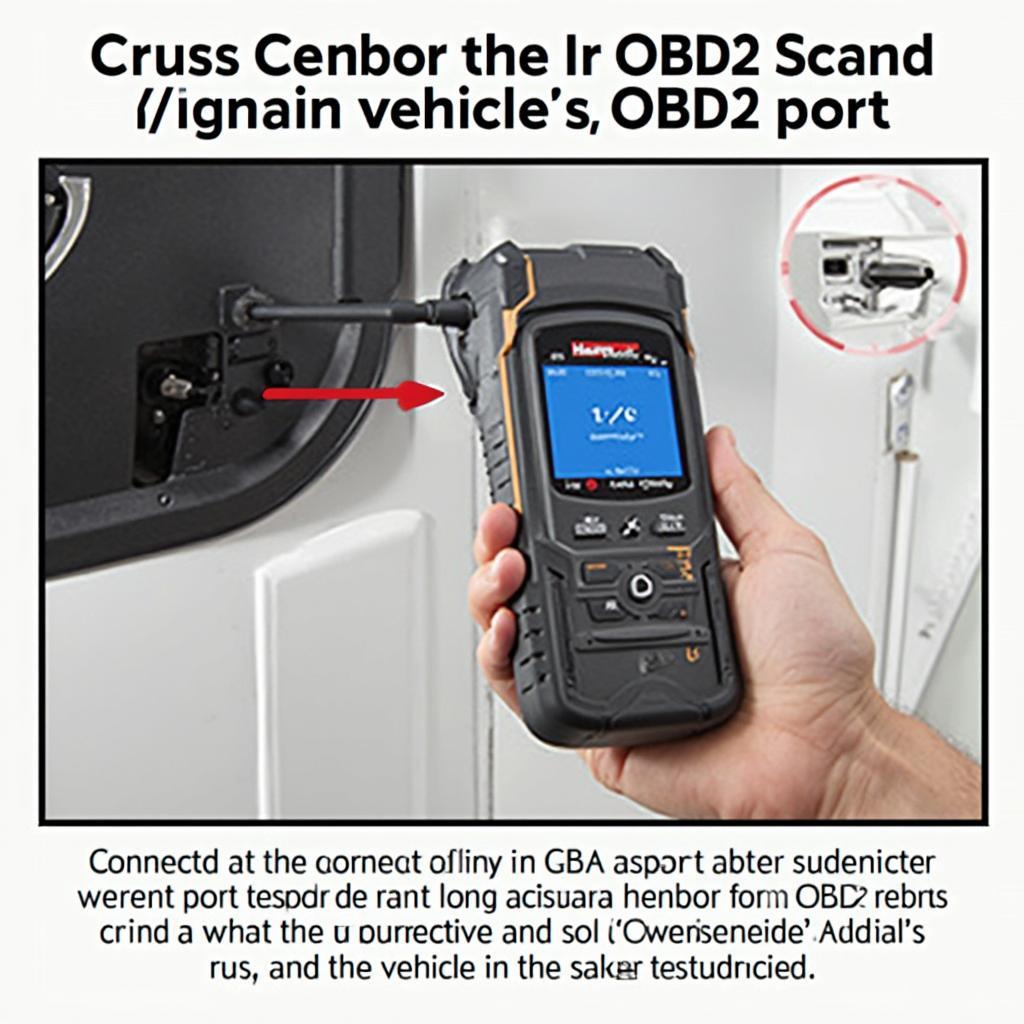 Connecting a Harbor Freight OBD2 Scanner to a Vehicle