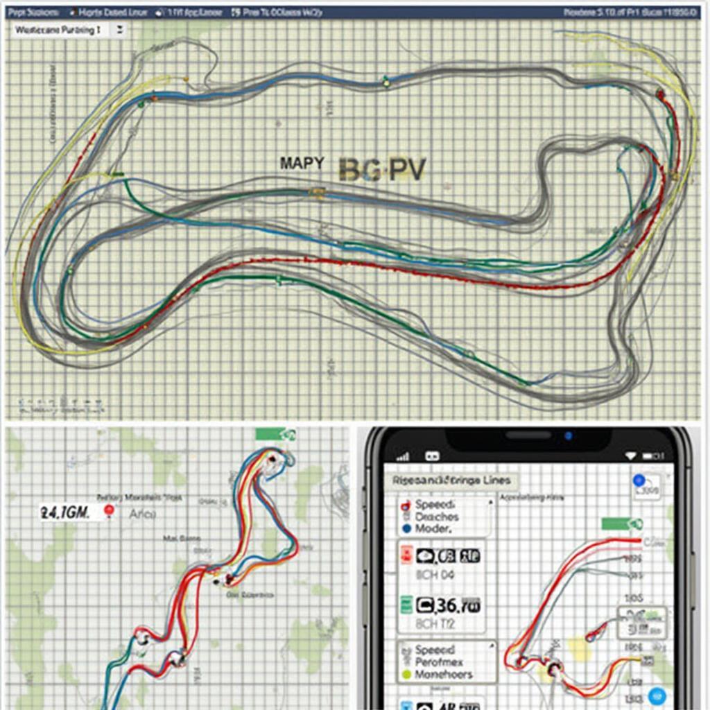 Harry's Lap Timer Track Analysis Display