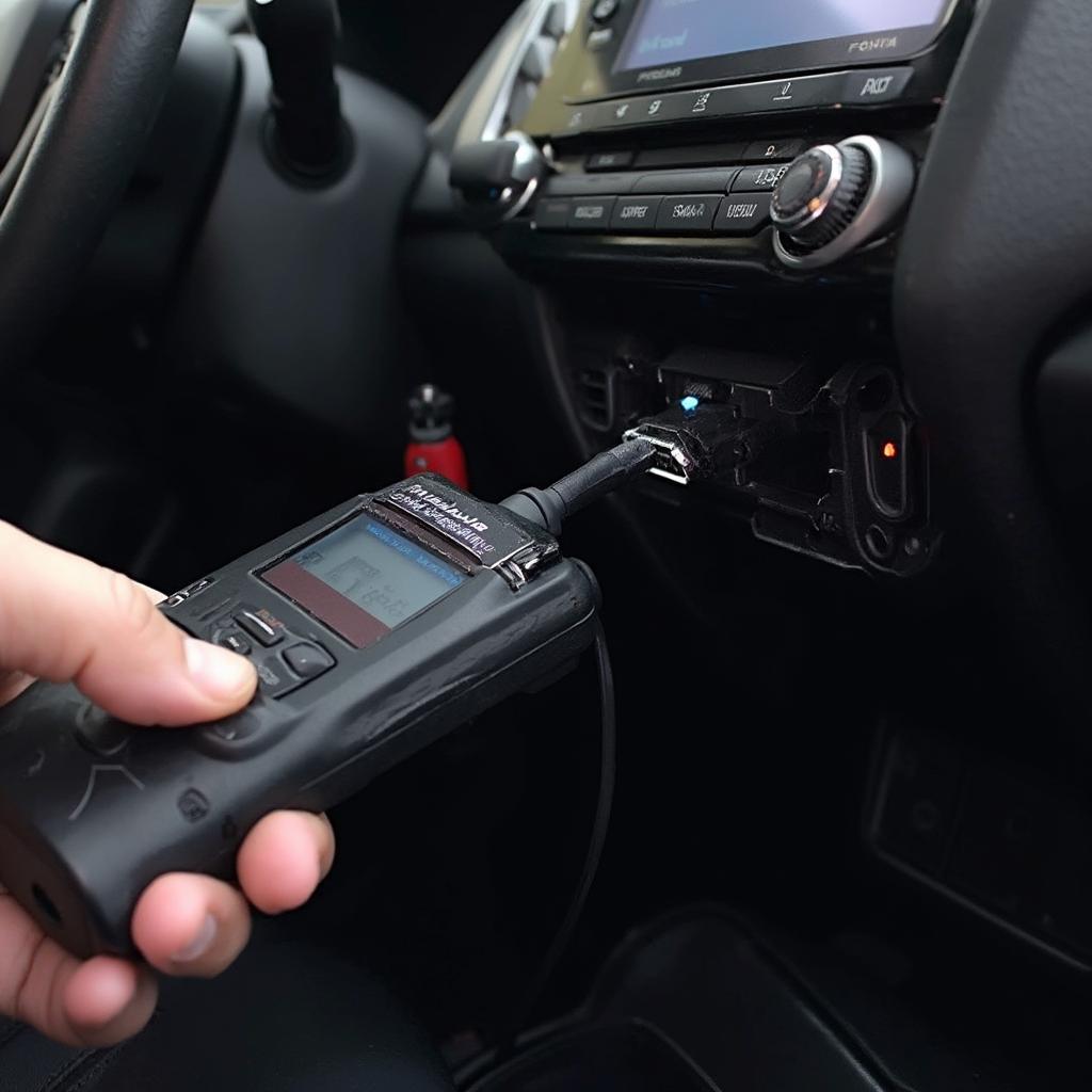 Connecting an OBD2 Scanner to a Honda Civic MK8