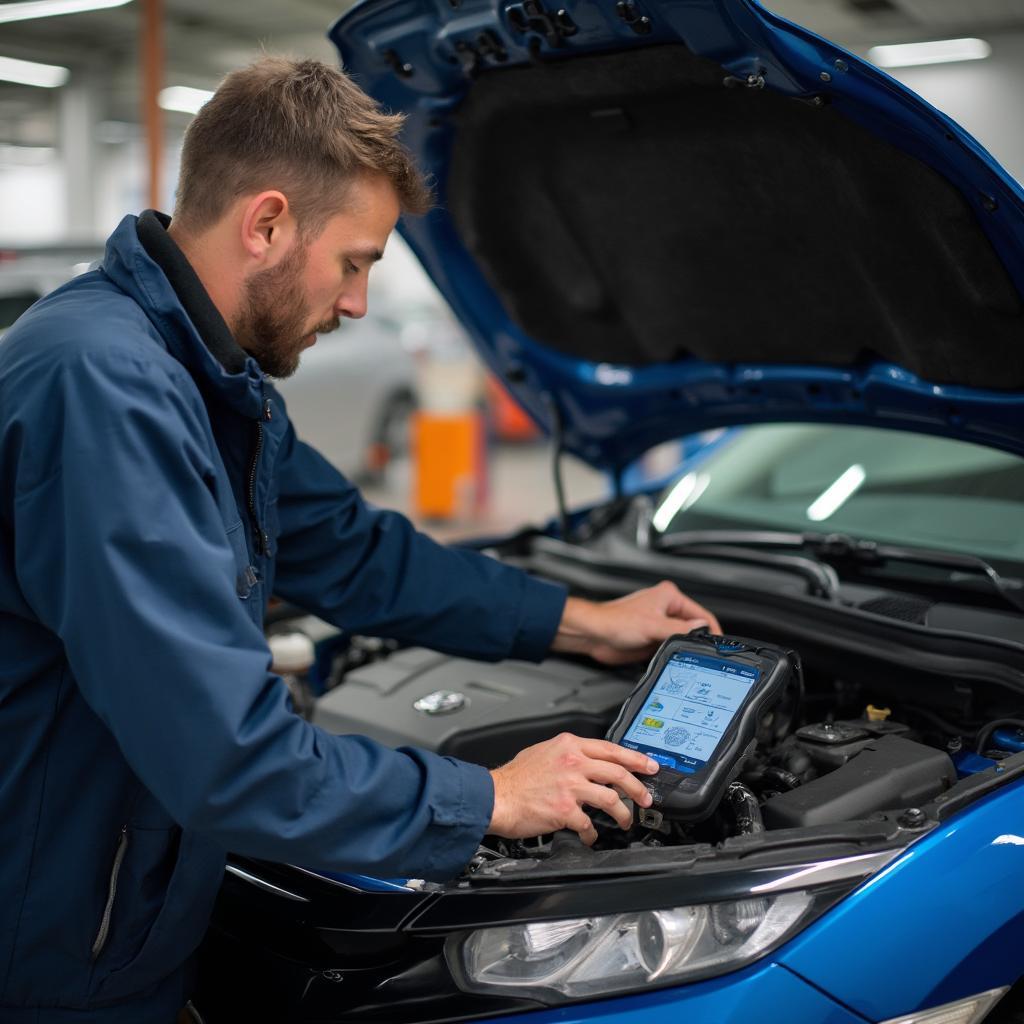 Troubleshooting a Honda Civic MK8 with an OBD2 Scanner