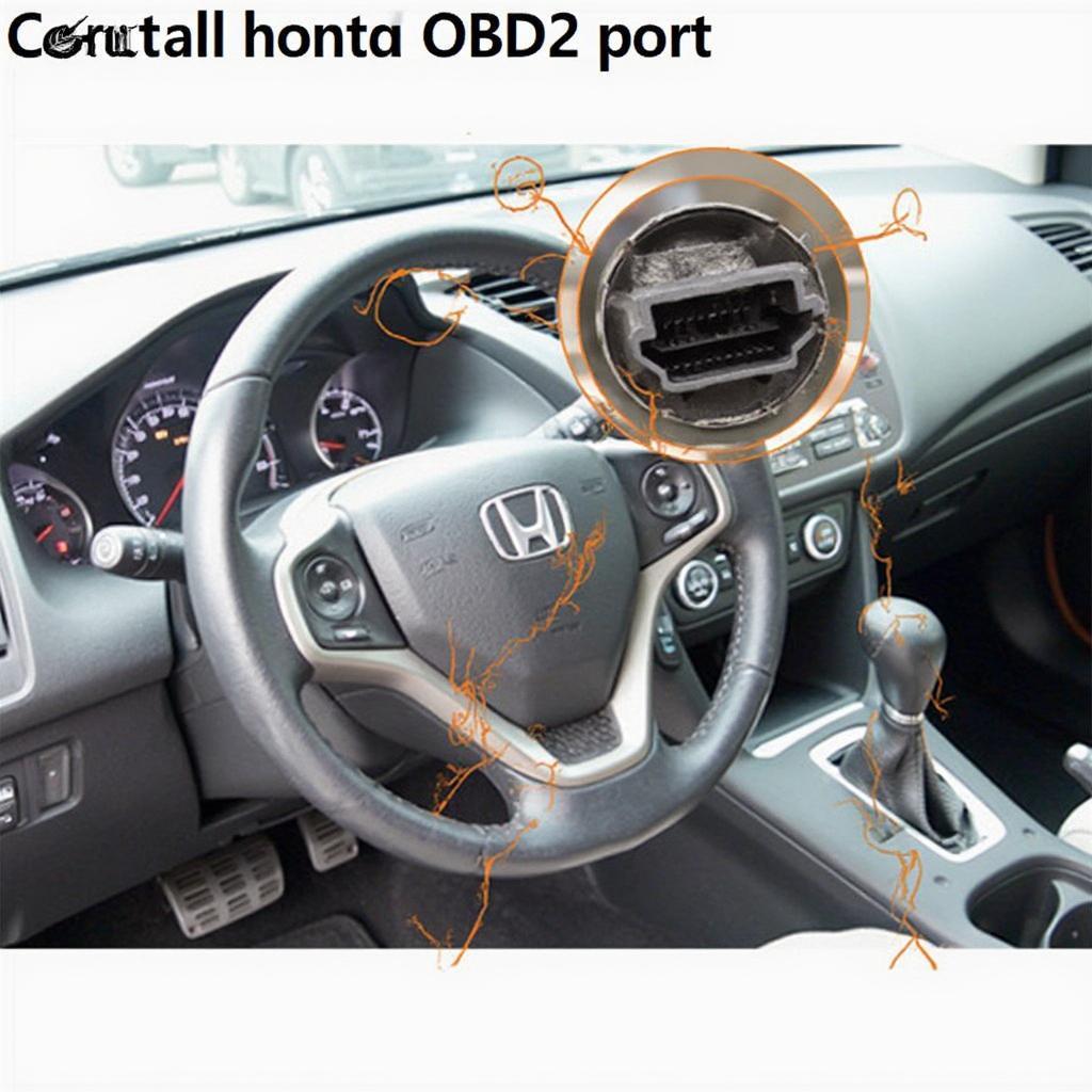 Locating the OBD2 Port in a Honda Civic