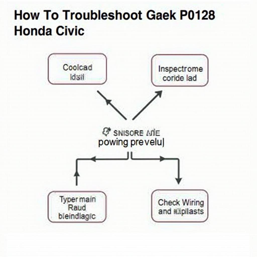 Honda Civic P0128 Diagnostic Steps