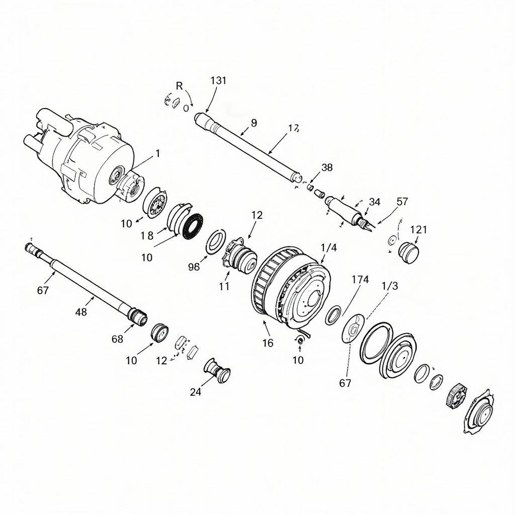 Detailed View of Honda Distributor Components