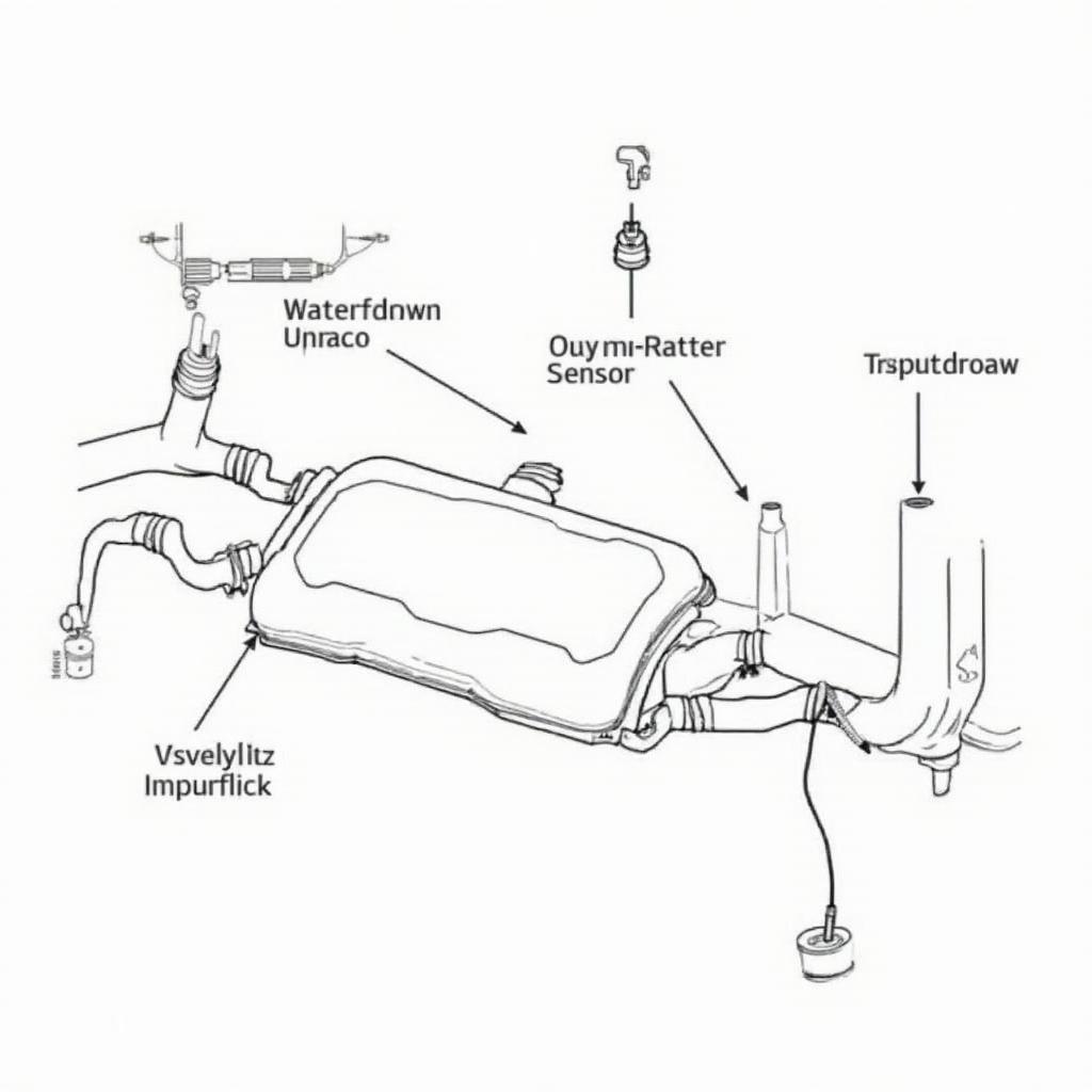 Honda HR-V Catalytic Converter Diagram