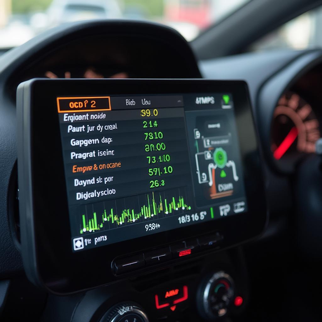 Viewing Live Data on a Honda Jazz using an OBD2 Scanner