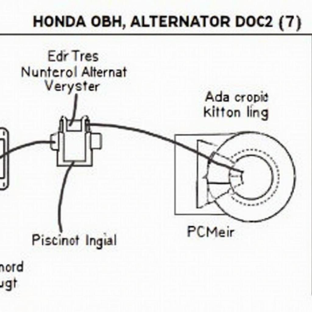 Honda OBD2 Alternator ELD Wiring