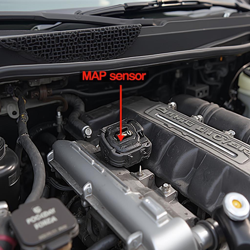 Honda OBD2 MAP Sensor Location