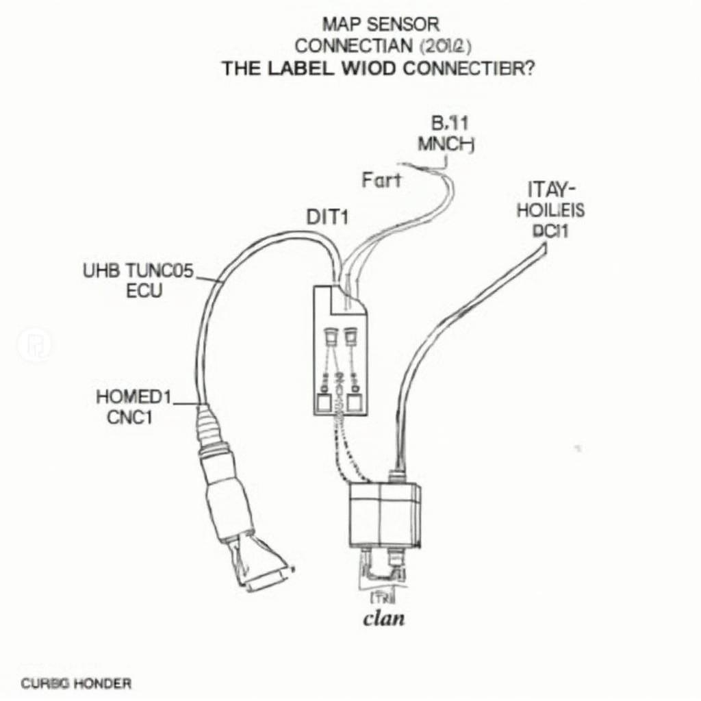 Honda OBD2 MAP Sensor Wiring Diagram