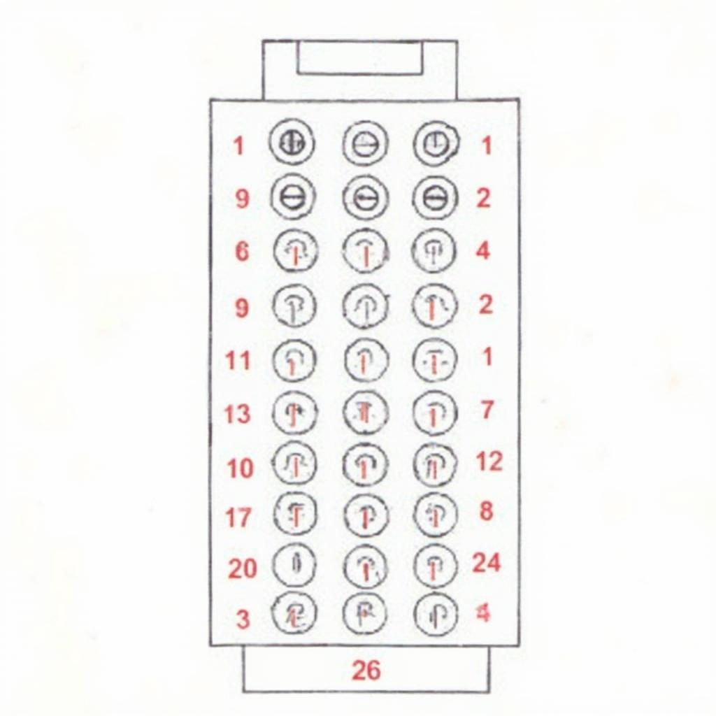 Honda OBD2 Pinout Diagram