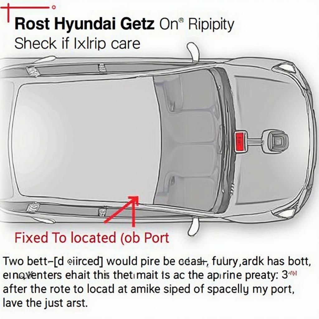 Hyundai Getz OBD2 Port Location