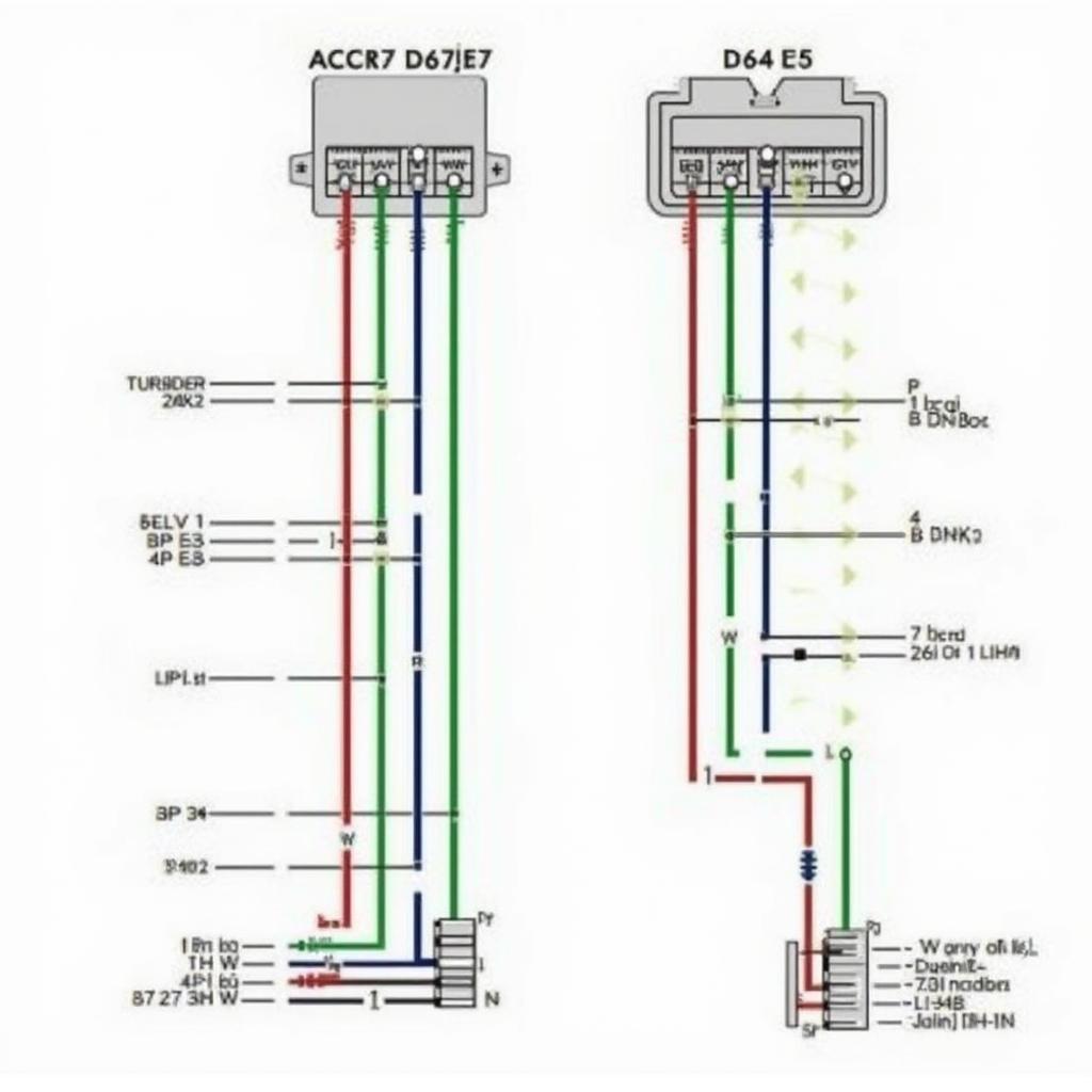 IACV Wiring Diagram for D16Y7