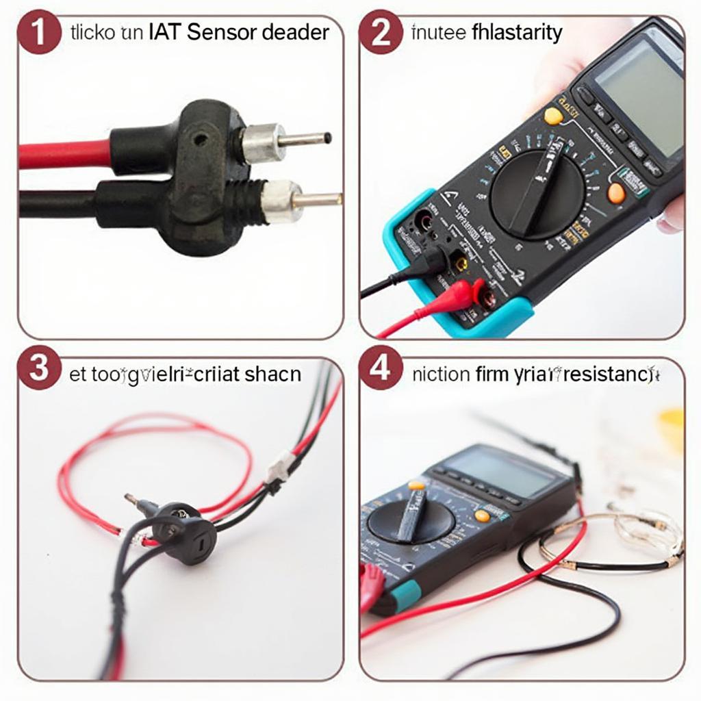 Testing IAT Sensor with Multimeter