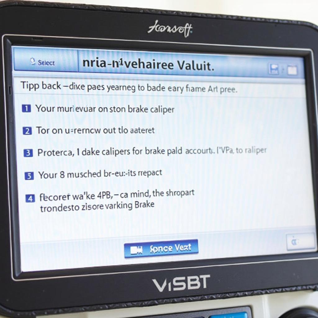 iCarsoft VAG II Performing EPB Service